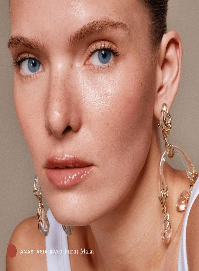 EADEM Le Chouchou Lip Softening Balm, Lip Gloss for Women, Lip Plumper & Lip Mask, Overnight Hydrating & Moisturizing Luxury Lip Balm, 0.5 oz, Burnt Malai - Image 2